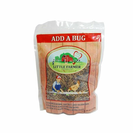 FOLLOWERSEGUIDOR Add a Bug - Premium Poultry Mix Dried Mealworms, Silkworm Pupae & Crickets FO3848588